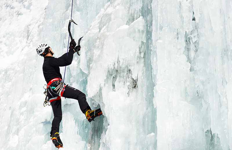 Arrampicata su ghiaccio