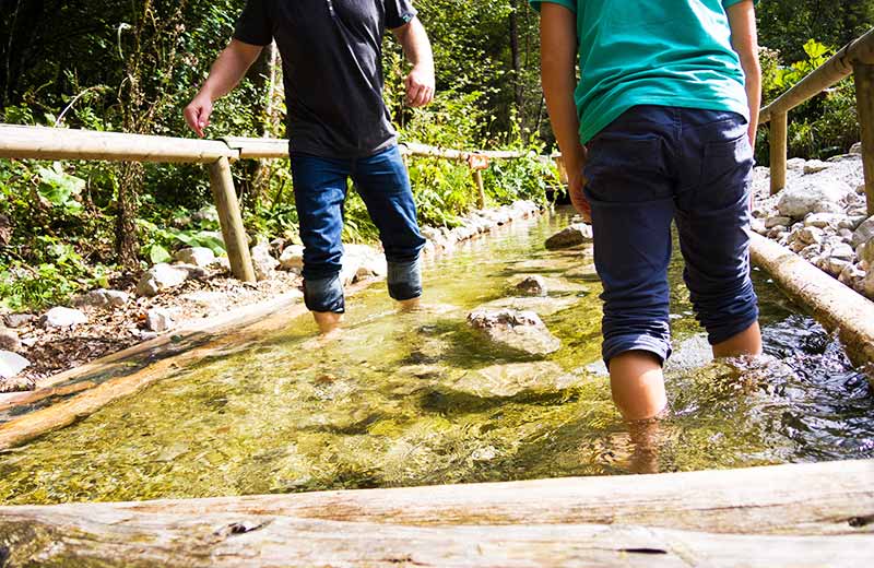 Impianti Kneipp a Lappago